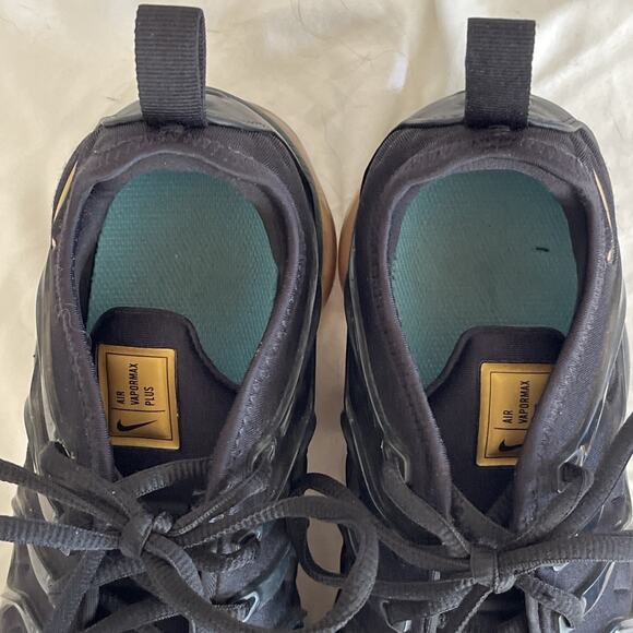NIKE Air VaporMax Plus Athletic Shoes Sneakers Men’s Size 8 Black Activewear main image 6